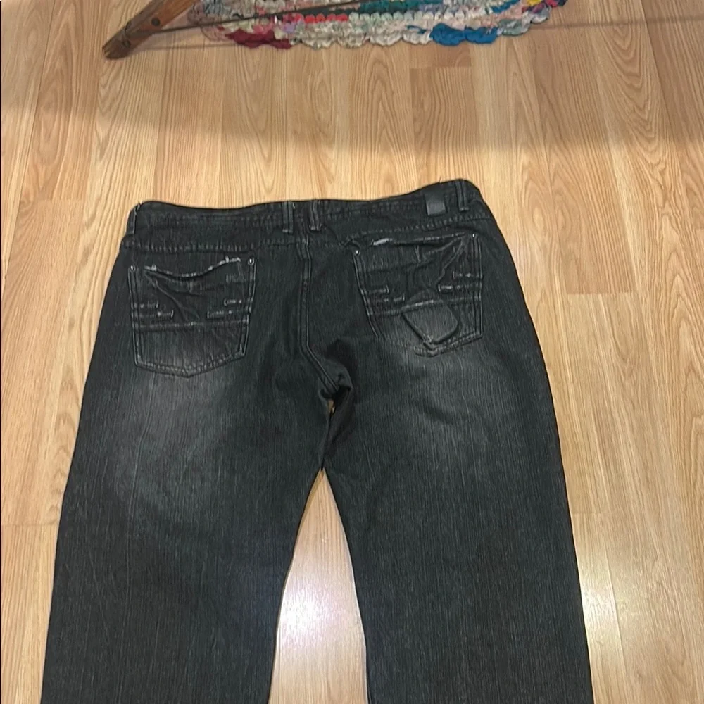 Jordan Craig Slim Fit / Bowery Relaxed Jeans with Modern Distressed Style - Picture 10 of 15